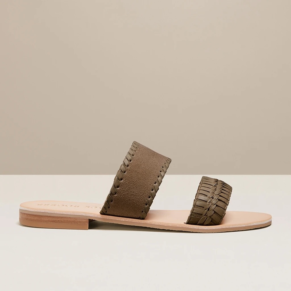 Green Suede Sandals *Unworn*